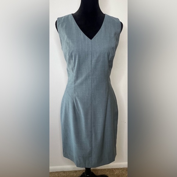 Hugo Boss Gray Sleeveless Dress - Picture 1 of 11